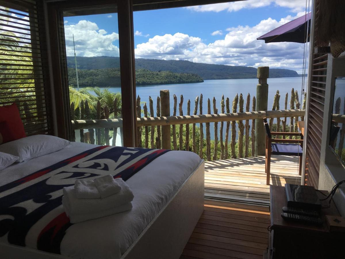 Te Whare -Lake Tarawera Tree-Top Nest Экстерьер фото